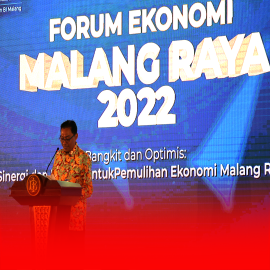 Wakil DPRD H. Abdurrochman, SH hadiri Forum Ekonomi Malang Raya 2022